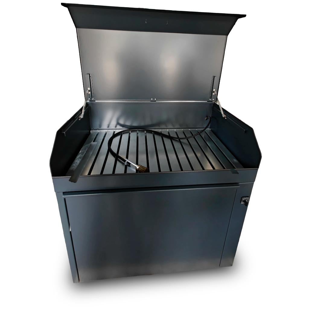 Ontvetterbak 115 cm (200L vat) Ral 7016 - Onderdelenreiniger, Ophalen of Verzenden