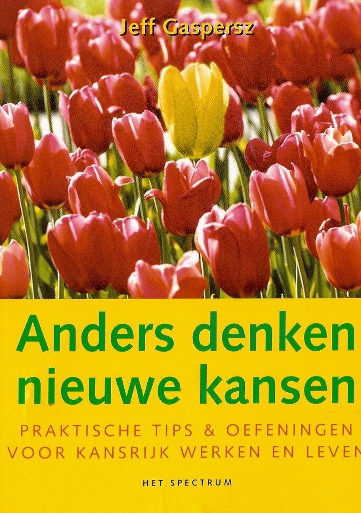 Jeff Gaspersz - Anders denken nieuwe kansen, Spiritualiteit algemeen, Ophalen of Verzenden, Zo goed als nieuw, Jeff Gaspersz
