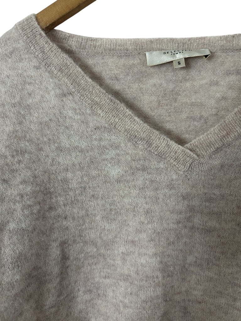 Selected Femme trui S, Kleding | Dames, Maat 38/40 (M), Beige, Ophalen of Verzenden, Zo goed als nieuw