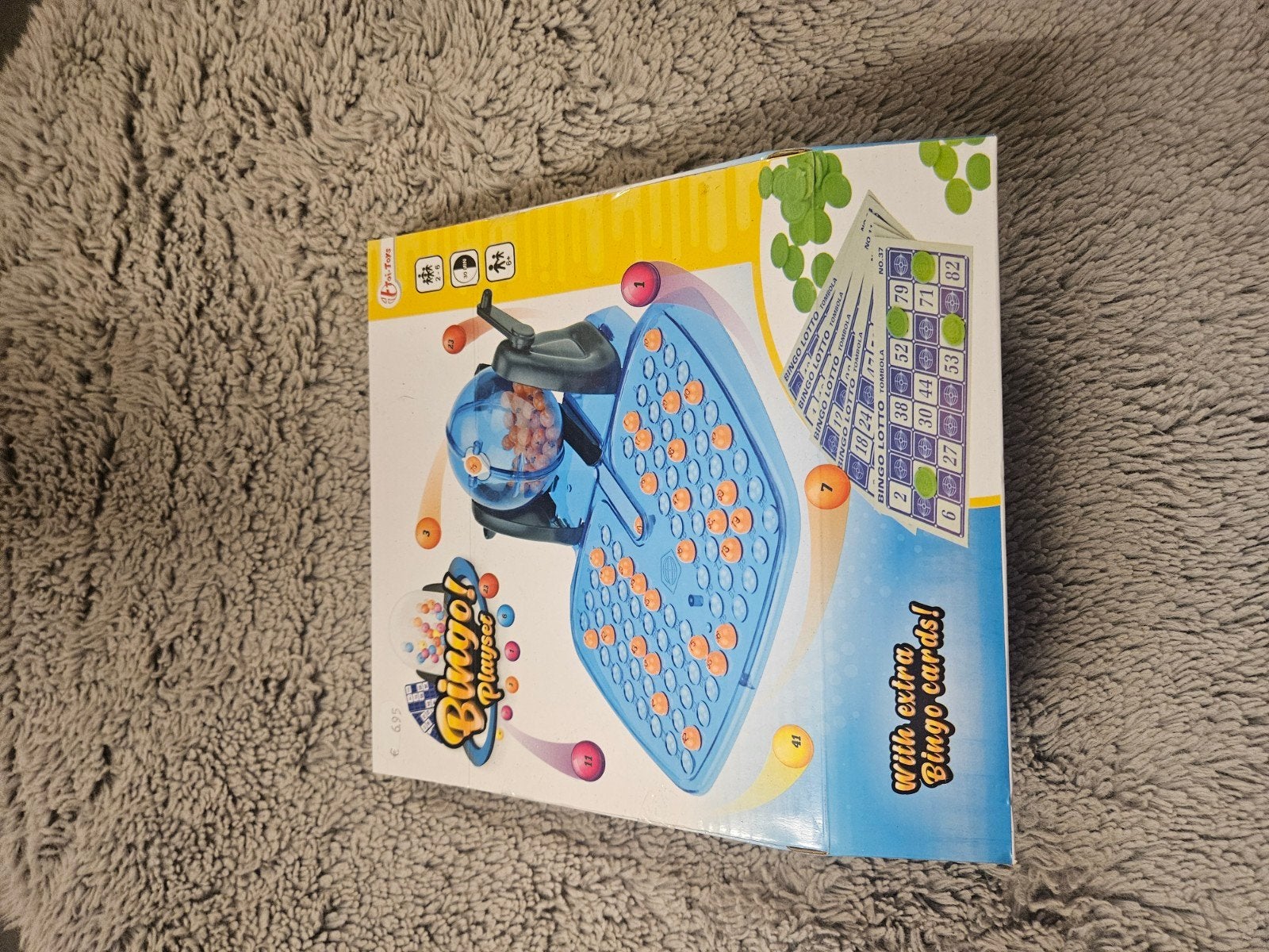 Bingo Playset met extra bingokaarten, Hobby en Vrije tijd, Vijf spelers of meer, Ophalen of Verzenden, Zo goed als nieuw, Onbekend