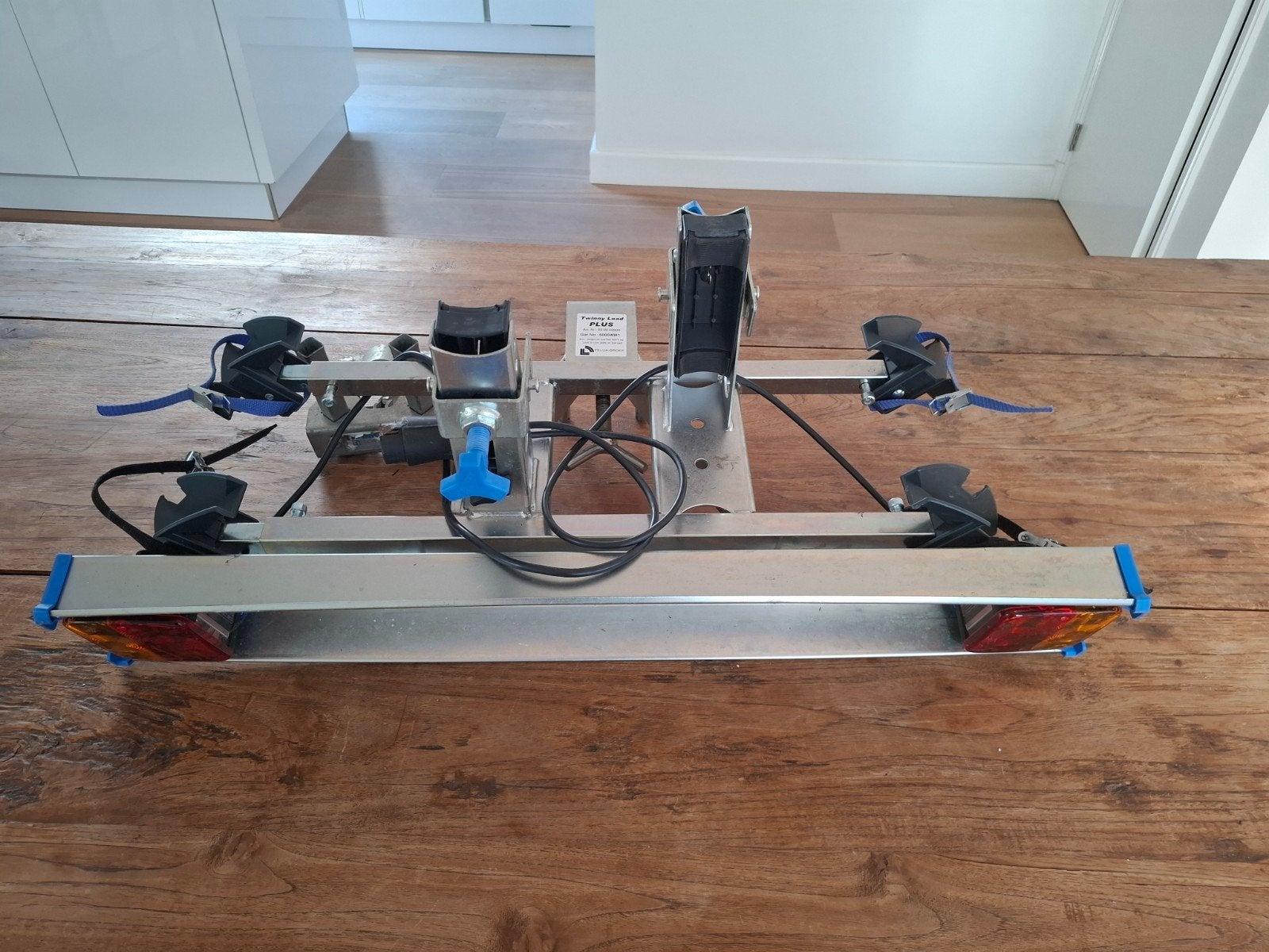 Twinny Load PLUS trekhaakdrager - Gebruikt, goede staat, Auto diversen, Ophalen of Verzenden, 2 fietsen, Gebruikt, Trekhaakdrager