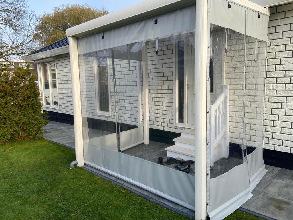 Verandazeilen,serrezeilen,schaduwdoeken, raamfolie, op maat, Tuin en Terras, Ophalen of Verzenden, Nieuw, Veranda