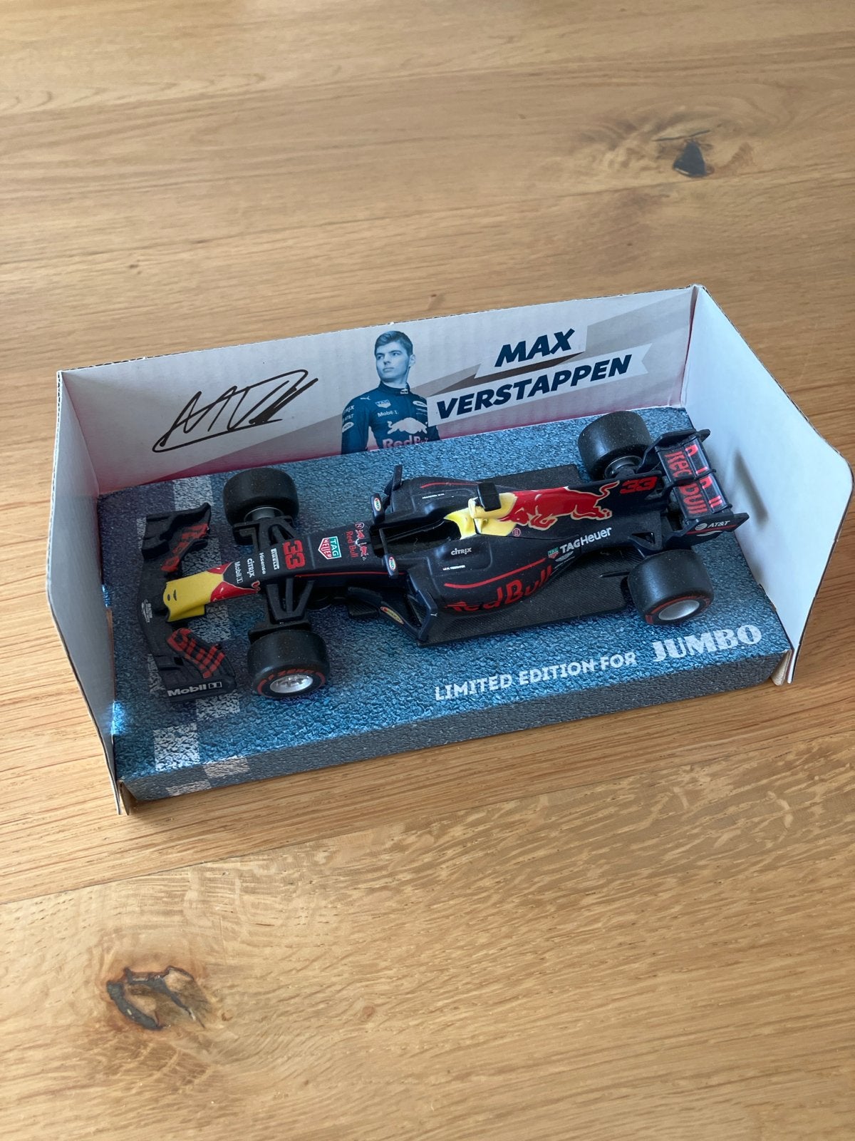 Max Verstappen Red Bull Racing RB13 2017 Schaalmodel, Ophalen of Verzenden, Zo goed als nieuw