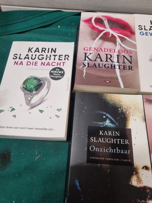 boeken karin slaughter 7 titels, Boeken, Ophalen of Verzenden