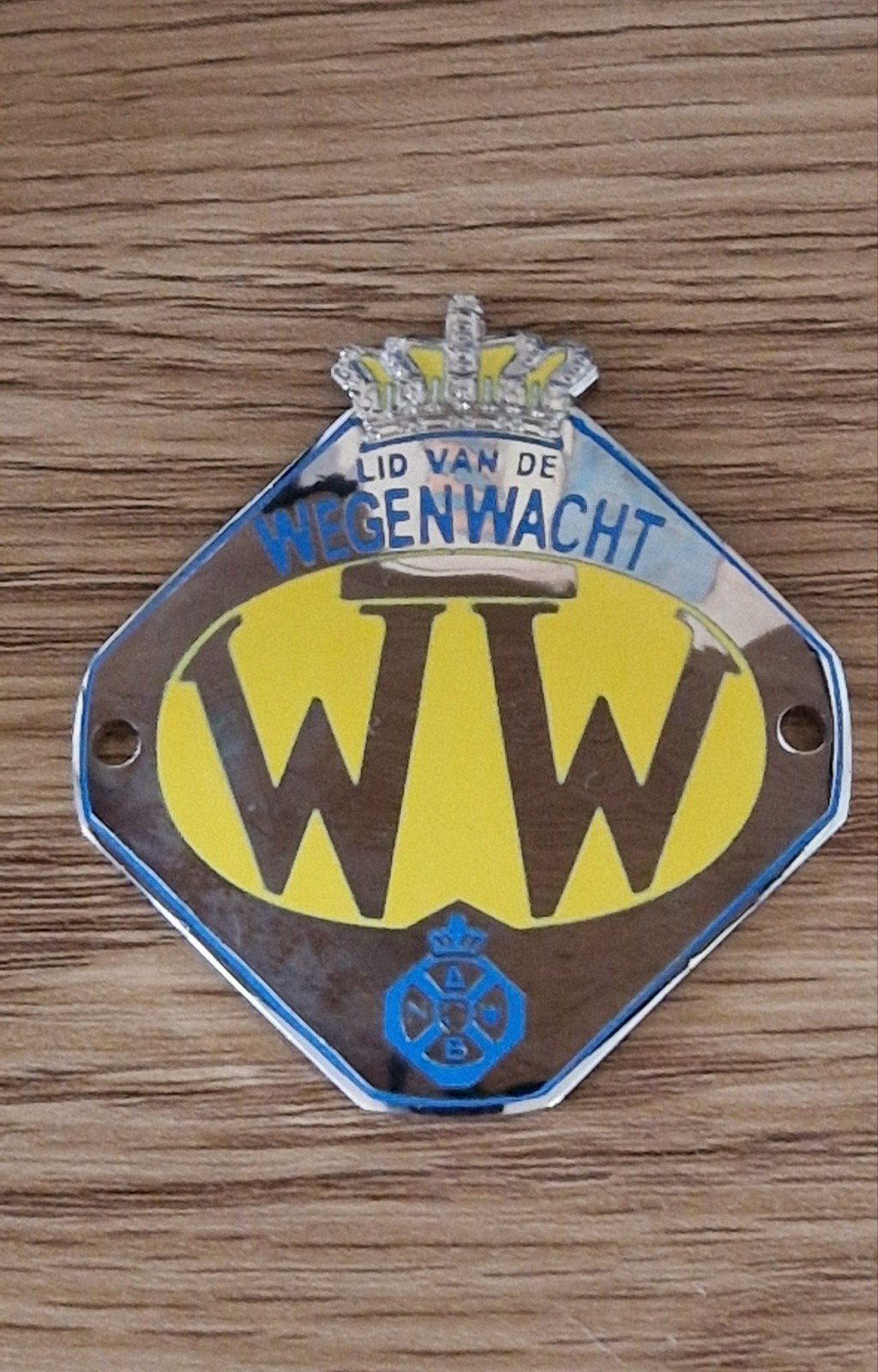 ANWB Wegenwacht embleem - Nieuwstaat, nooit gebruikt, Ophalen of Verzenden