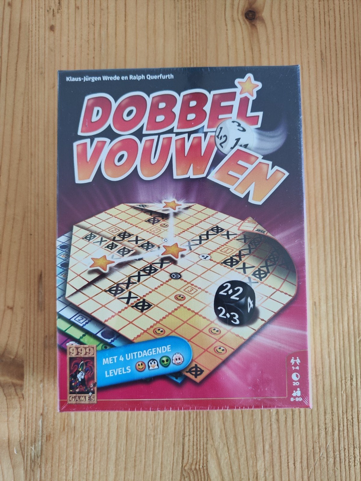 Dobbelvouwen spel, Hobby en Vrije tijd, Gezelschapsspellen | Overige, Vijf spelers of meer, Ophalen, Nieuw, 999 Games b.v.
