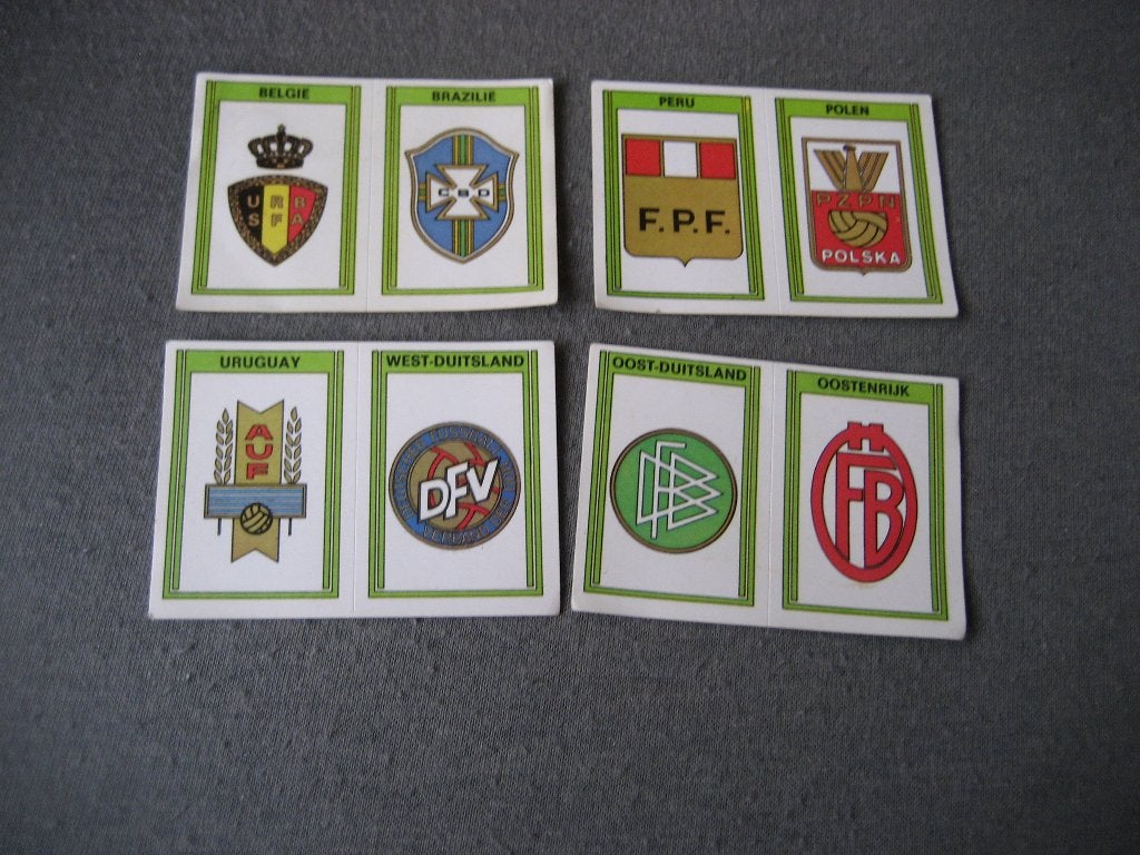 panini voetbal 78 emblemen, Ophalen of Verzenden, Gebruikt, Sticker