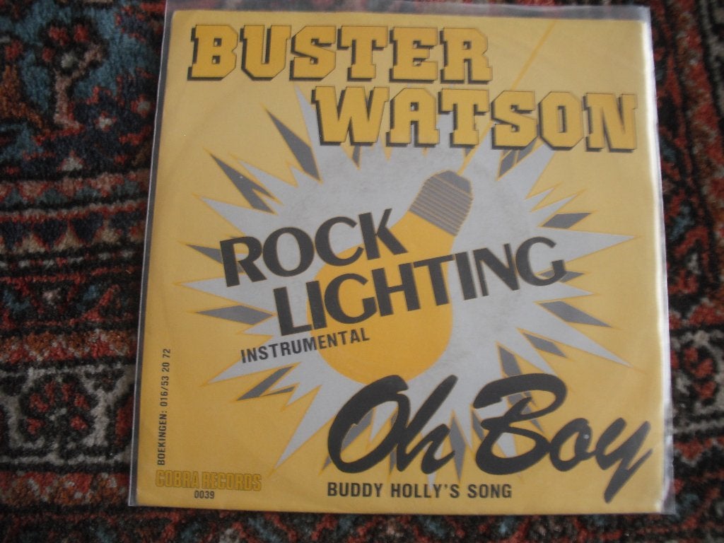 Buster Watson - Rock Lighting / Oh Boy., Ophalen of Verzenden, Zo goed als nieuw, Pop