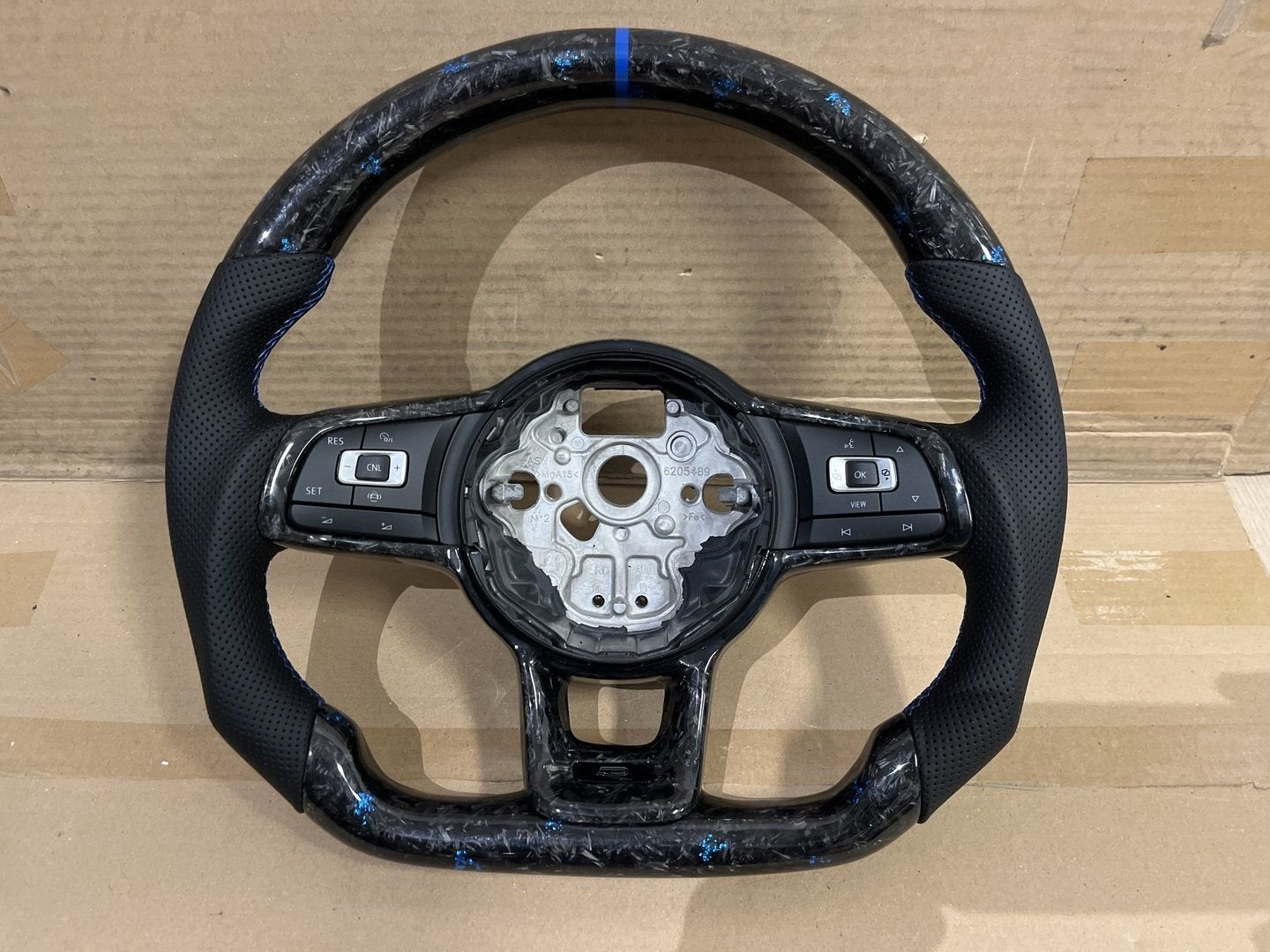 Golf 7 r r20 carbon stuur stuurwiel, Auto-onderdelen, Besturing, -, Volkswagen, -, Nieuw