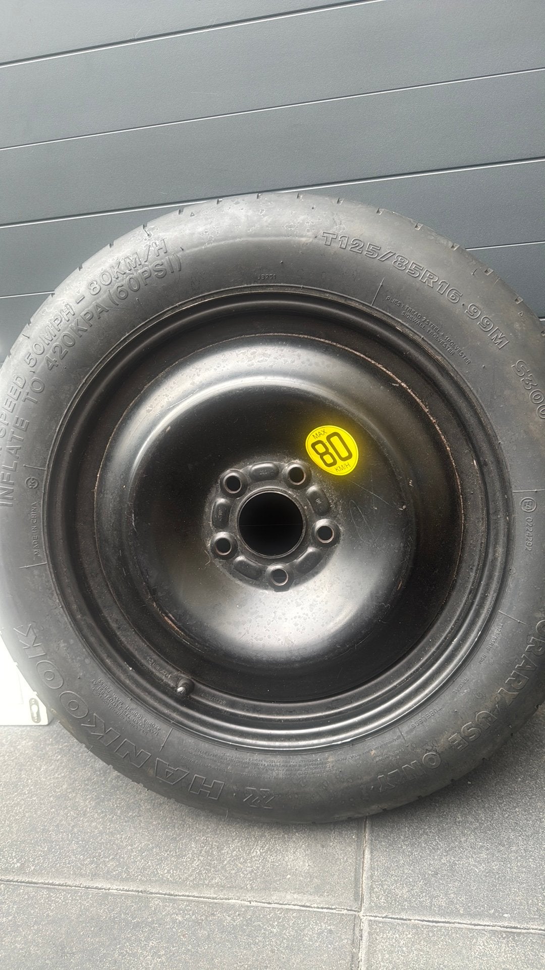 Reserve wiel voor Ford galaxy 2.0 7pers., Auto diversen, Aanhangwagen-onderdelen, Ophalen, Zo goed als nieuw