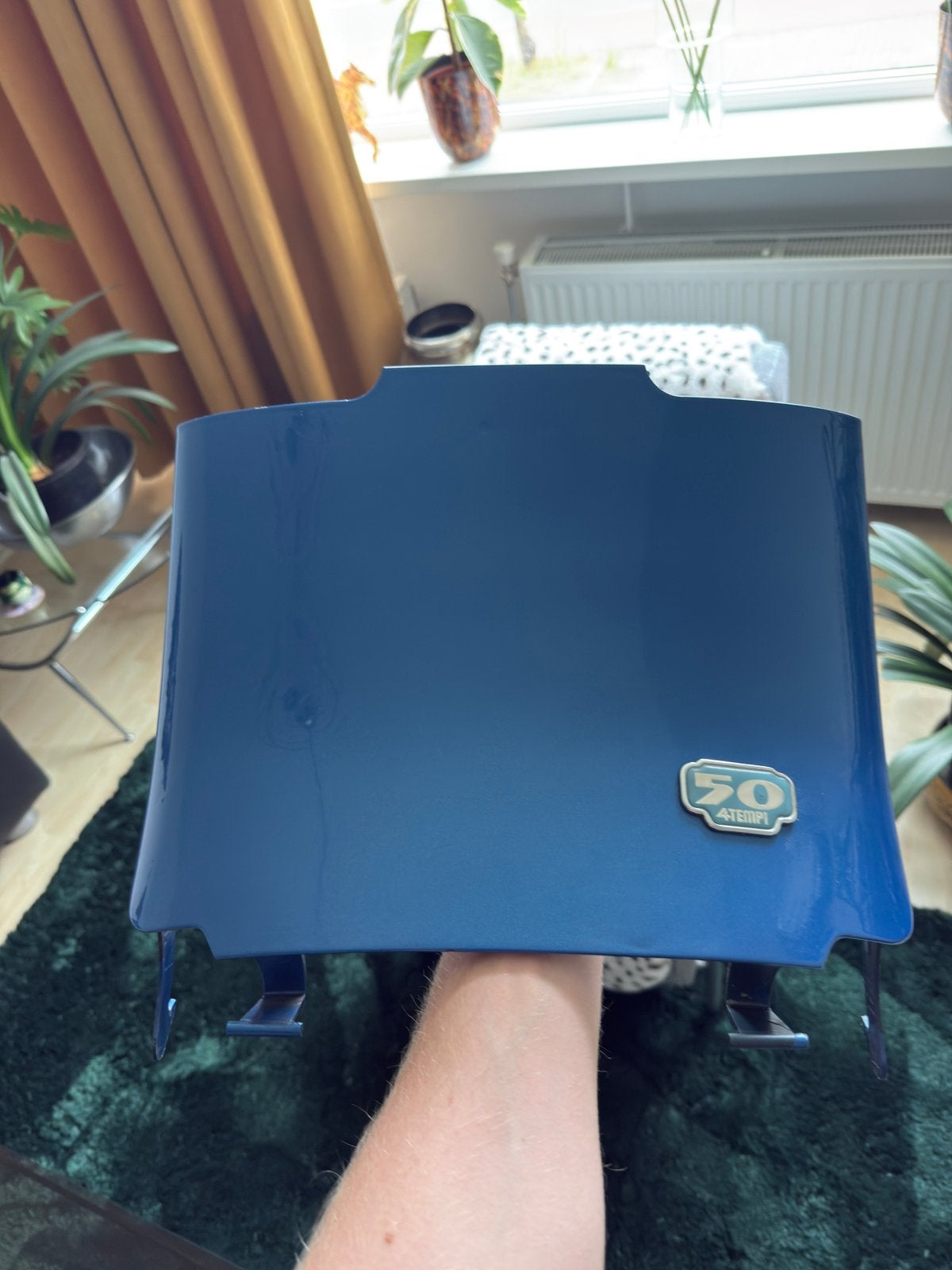 Vespa ET2 / ET4 origineel serviceluik binnenkap 50 4T –, Verzenden, Zo goed als nieuw, Blauw, Overige merken