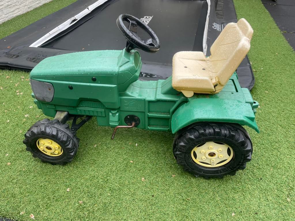 Traptractor traptrekker groen gebruikt, Ophalen of Verzenden, Gebruikt