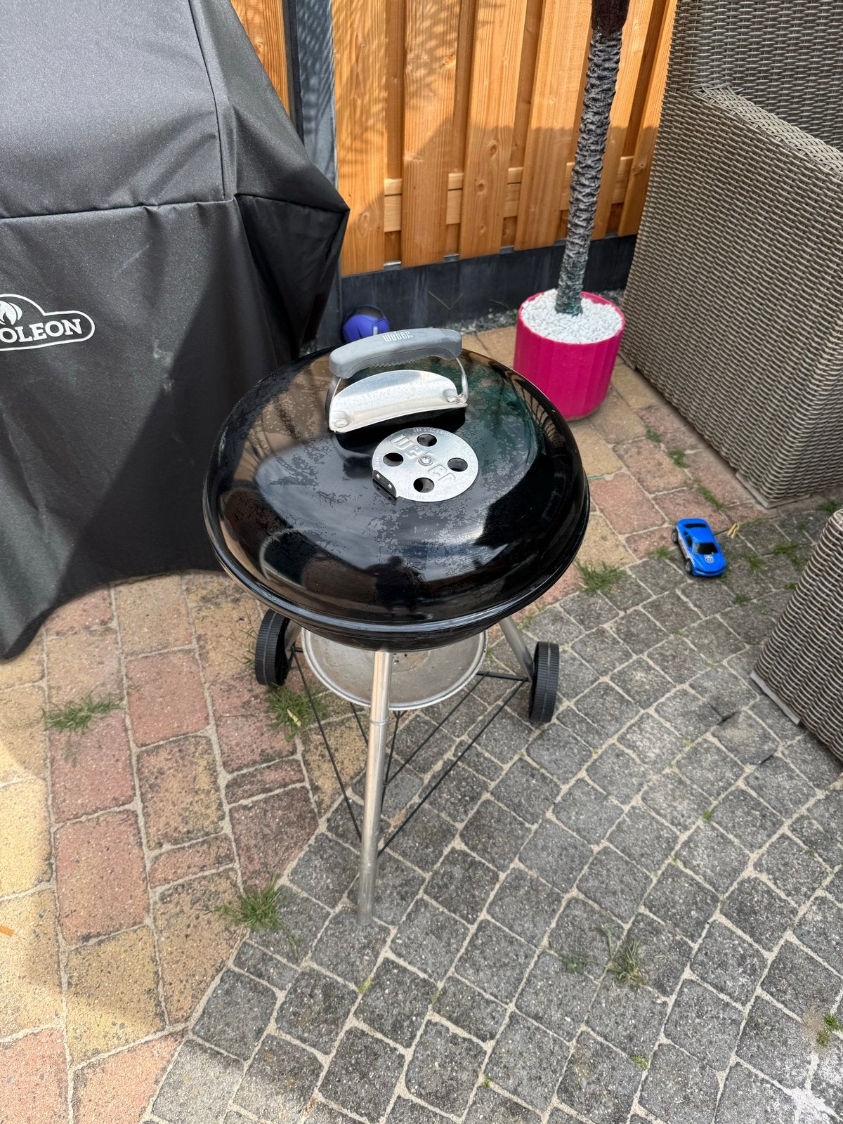 Weber bbq, Ophalen, Gebruikt