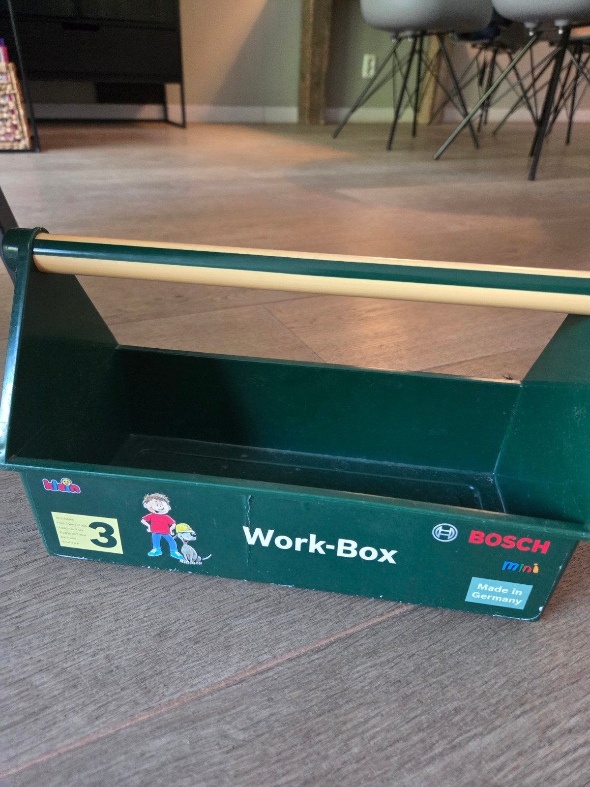 Bosch Mini Work-Box met gereedschap voor kinderen, Ophalen of Verzenden, Nieuw, Bouwen