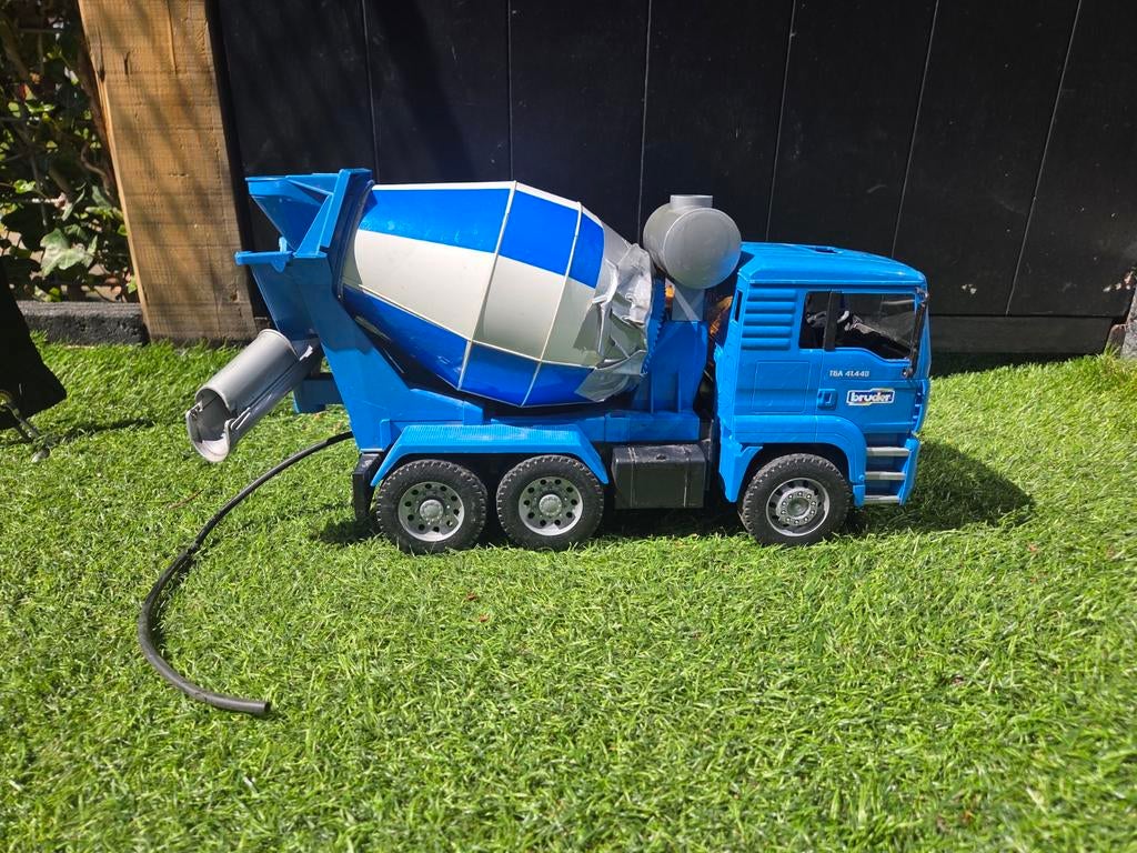 Bruder cementwagen / betonmixer, Kinderen en Baby's, Speelgoed | Speelgoedvoertuigen, Ophalen, Gebruikt