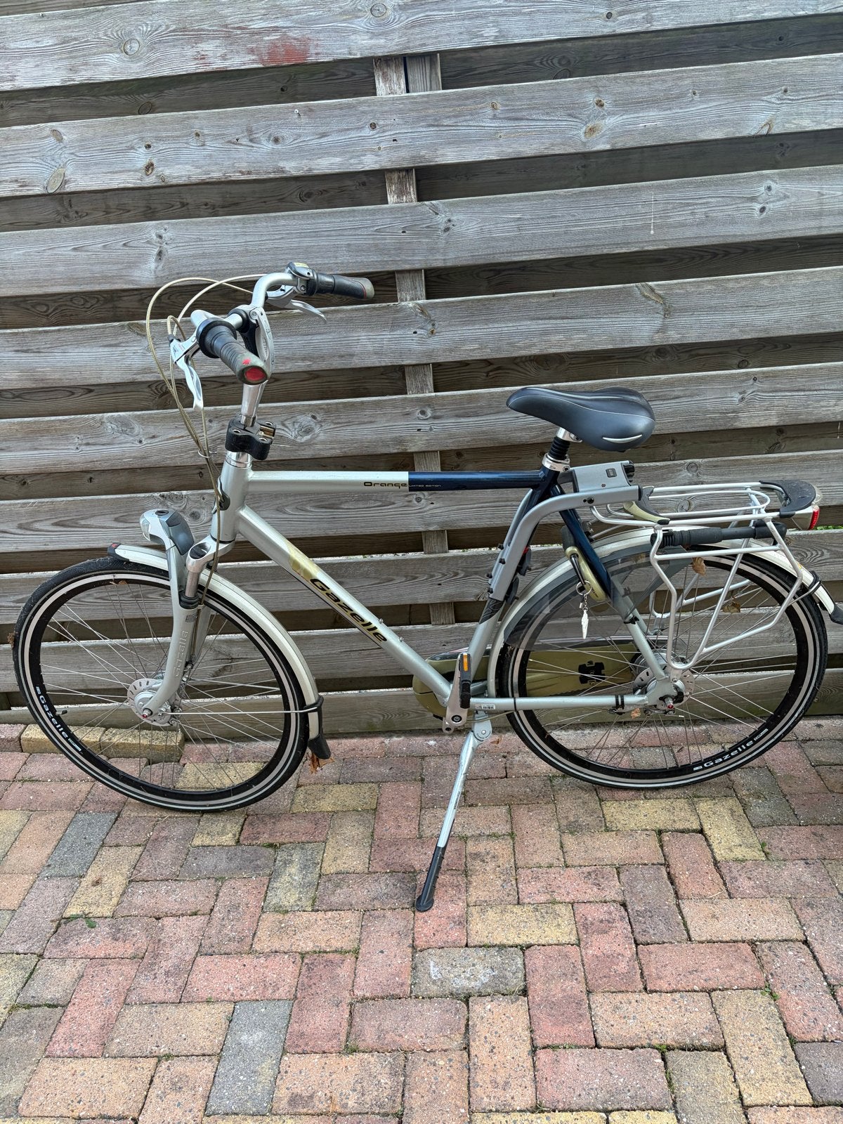 Gazelle Orange herenfiets limited edition-Goede Staat, Fietsen en Brommers, Fietsen | Heren | Herenfietsen, Ophalen, Gebruikt