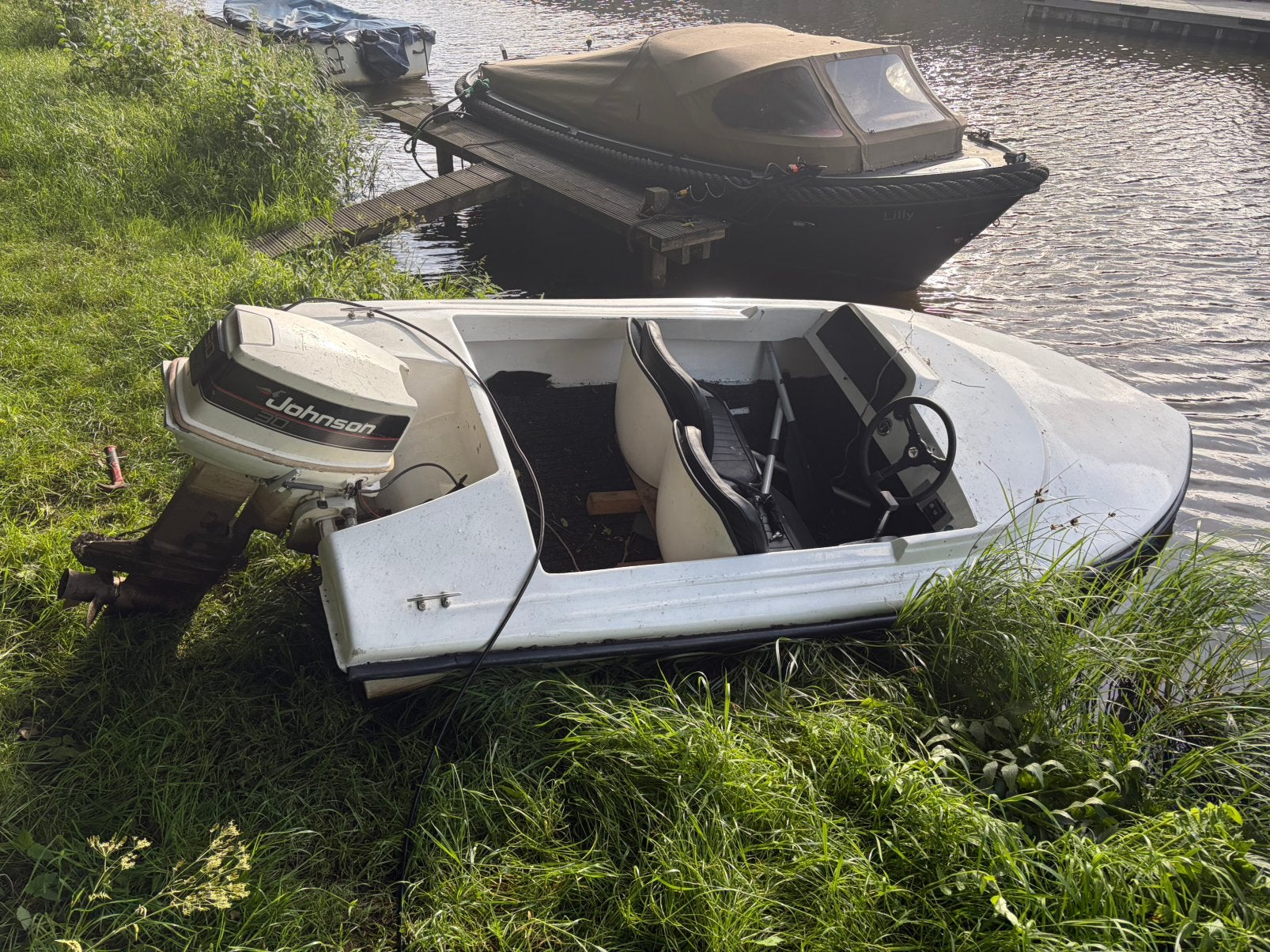 Speedbootje eventueel met lopende 25pk, Ophalen of Verzenden, Motor en Techniek, Motorboot