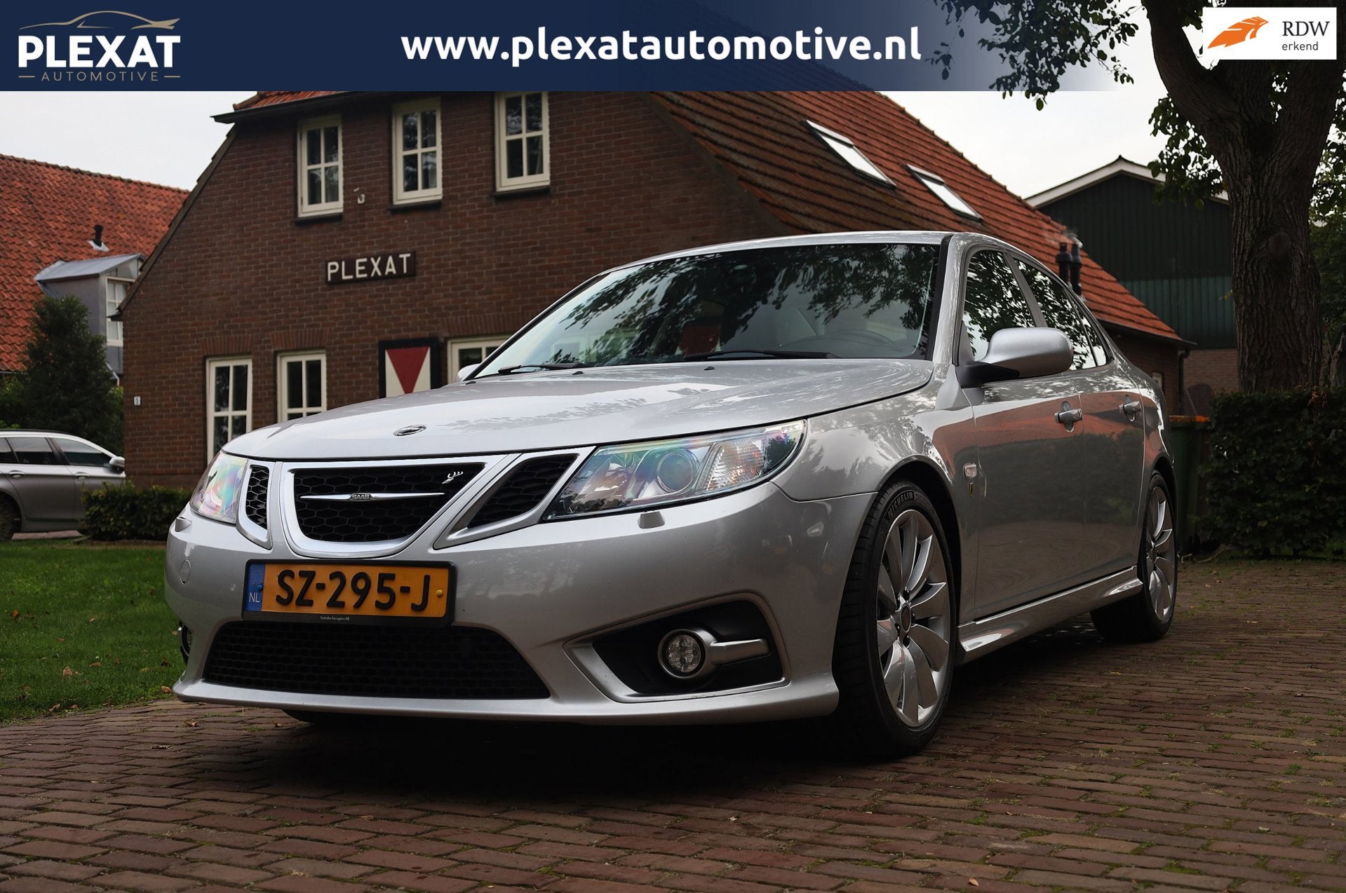 Saab 9-3 Sport Sedan Aero Turbo4 2.0 T Aut. | Nr 263 van 420, Auto's, Gebruikt, Beige, 1600 kg, Sedan