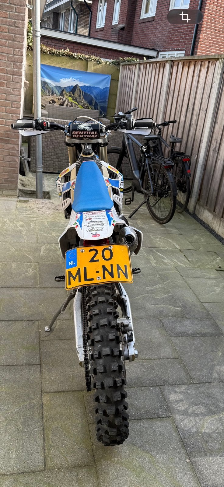 Tm300 Enduro tweetakt met nieuwe supermotard wielen, 300 cc, Particulier, Enduro, 1 cilinder