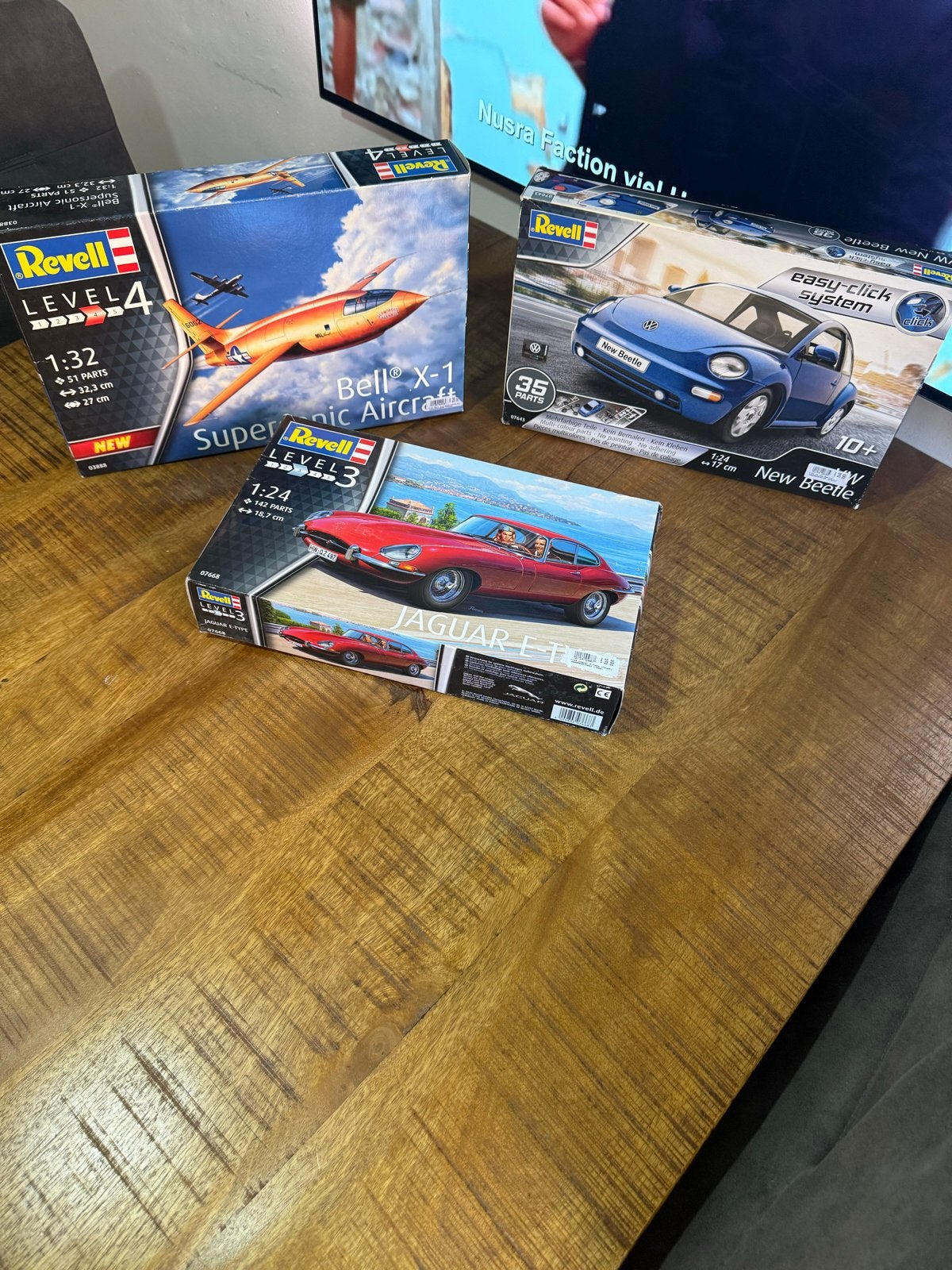 Revell modelbouw sets: Auto's en Vliegtuig (Nieuw), Overige typen, Nieuw, Ophalen of Verzenden, 1:32 tot 1:50