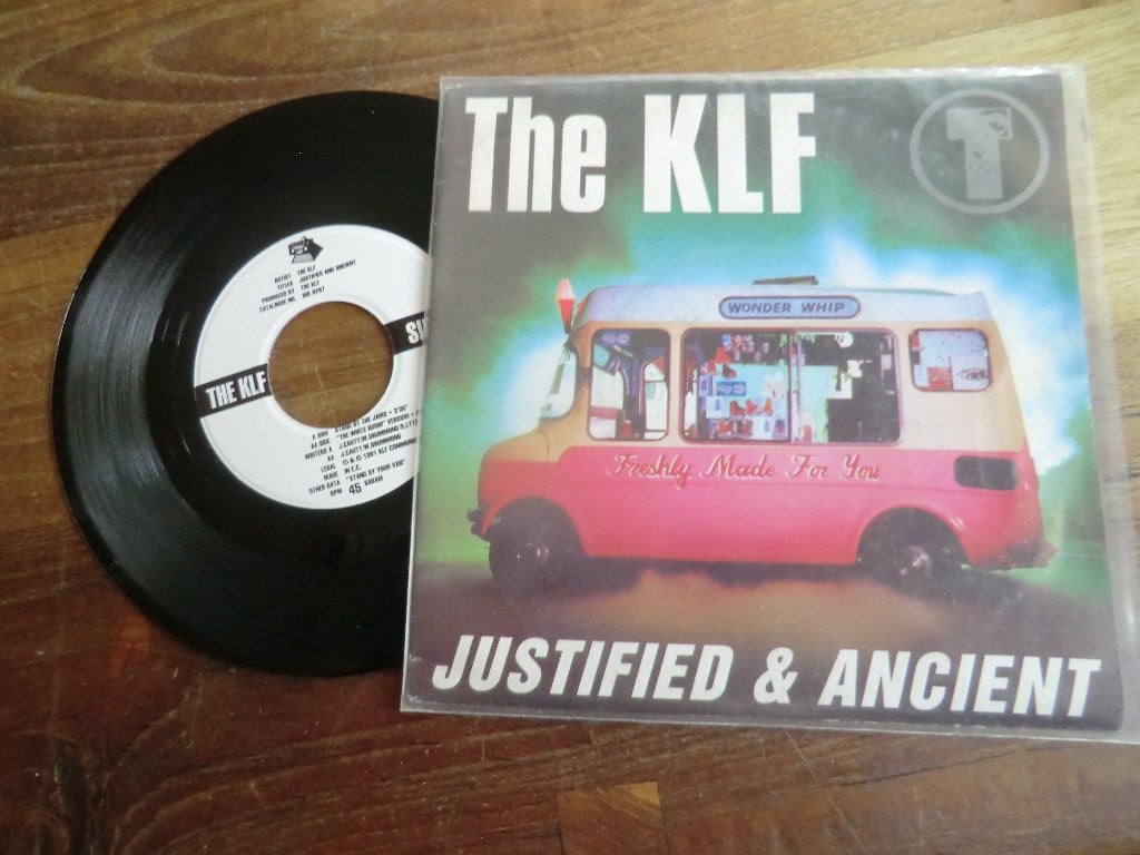 klf - justified & acient, Cd's en Dvd's, Ophalen of Verzenden, Zo goed als nieuw, 7 inch