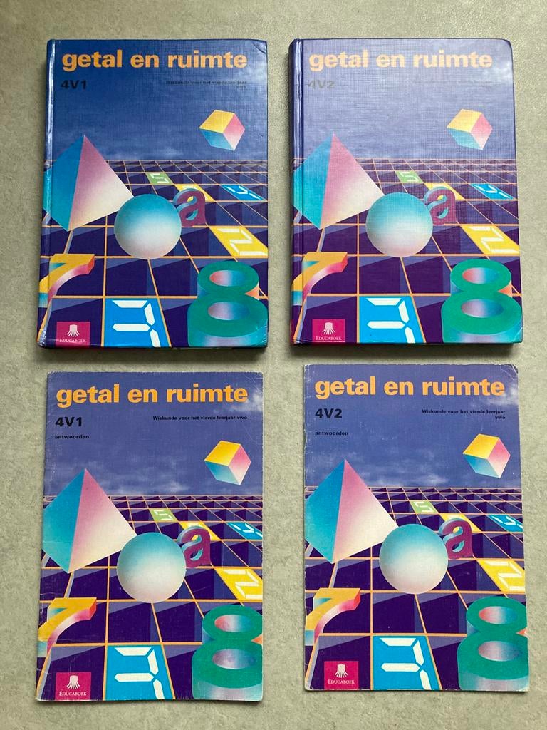 Getal en ruimte 4V1 en 4V2 Leer- en antwoordenboek. VWO, Verzenden, Gelezen, VWO, Wiskunde A