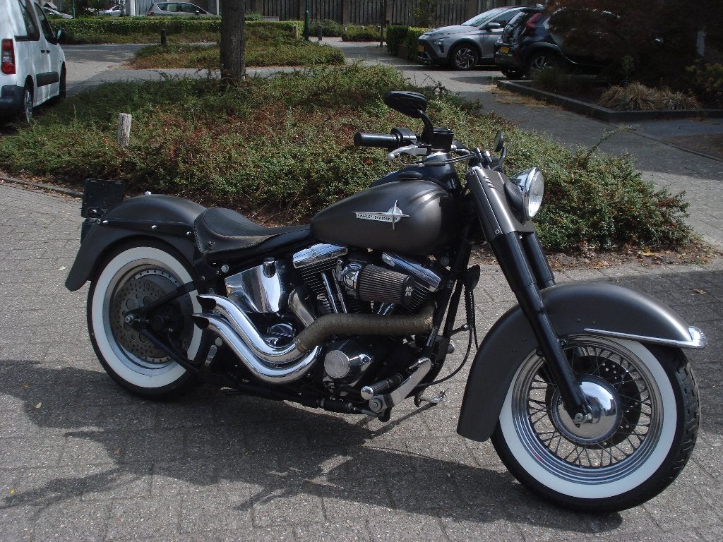 fxstc softail custom., Motoren, 2 cilinders, 1340 cc, Toermotor