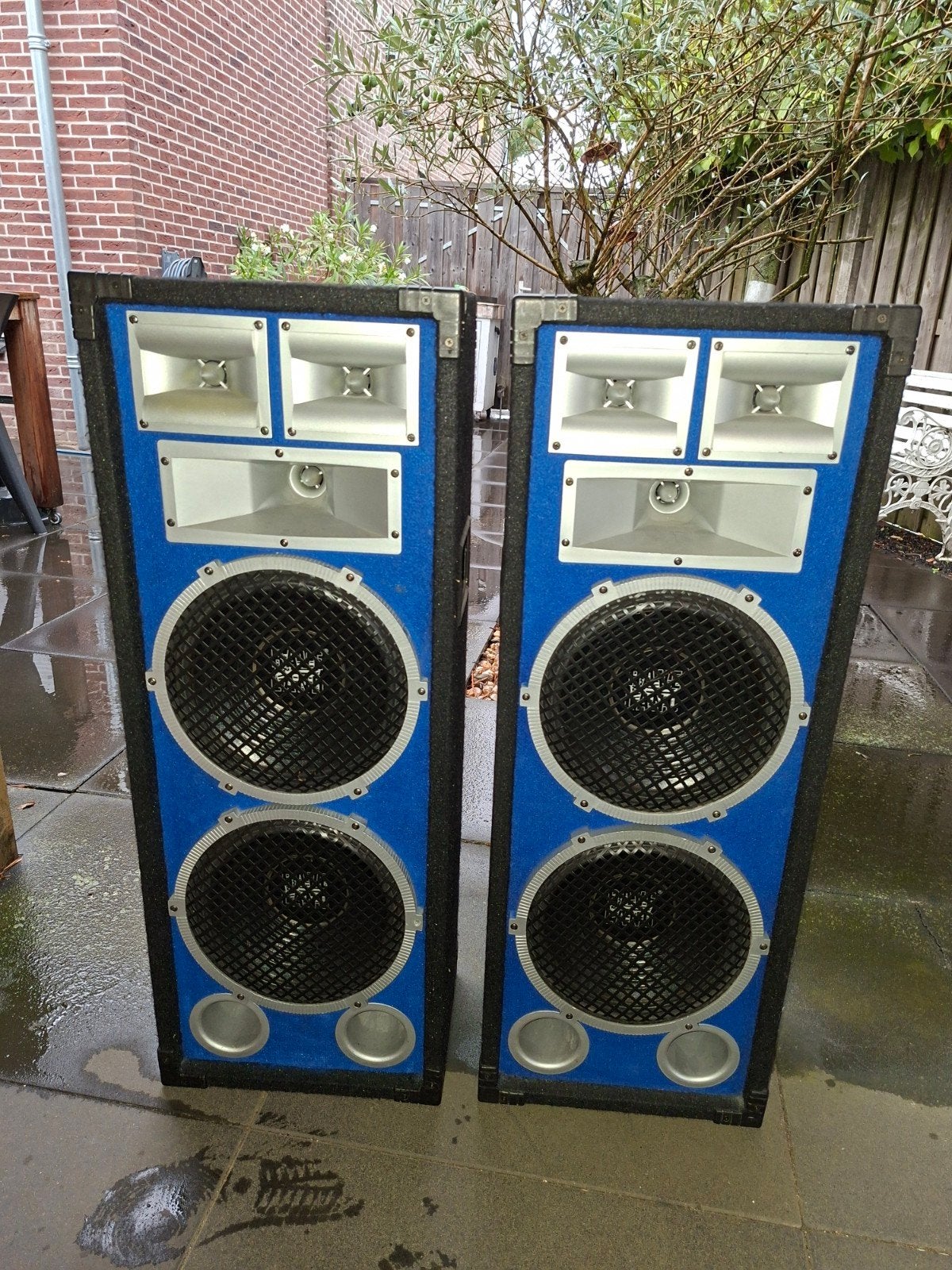 Raveland Party Speakers, Gebruikt, Party speaker, Ophalen, 150 watt of meer
