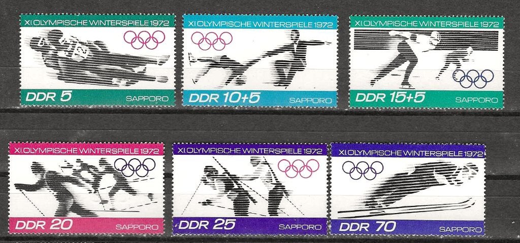DDR 1725-1730 pf, Postzegels en Munten, Ophalen of Verzenden, DDR, Postfris