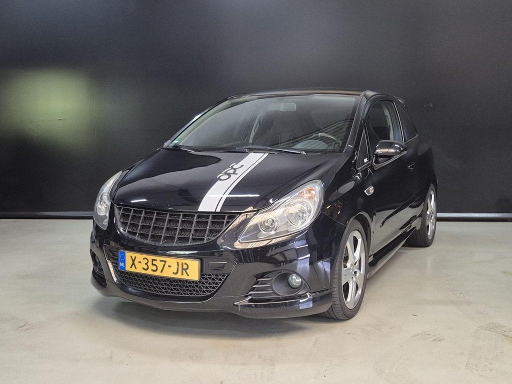 Opel Corsa OPC 1.6 Turbo – 2007 – 192 PK, Voorwielaandrijving, Stof, Zwart, Zwart