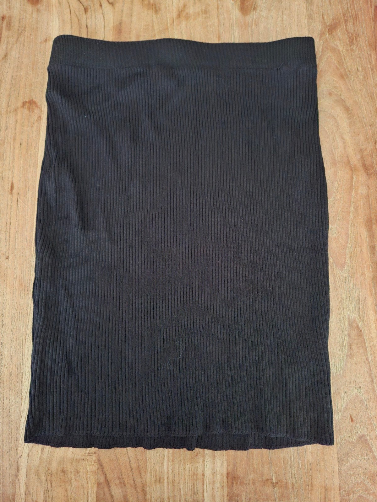 NA-KD Zwarte Rib Rok Maat M, Maat 38/40 (M), NA-KD, Zwart, Ophalen of Verzenden