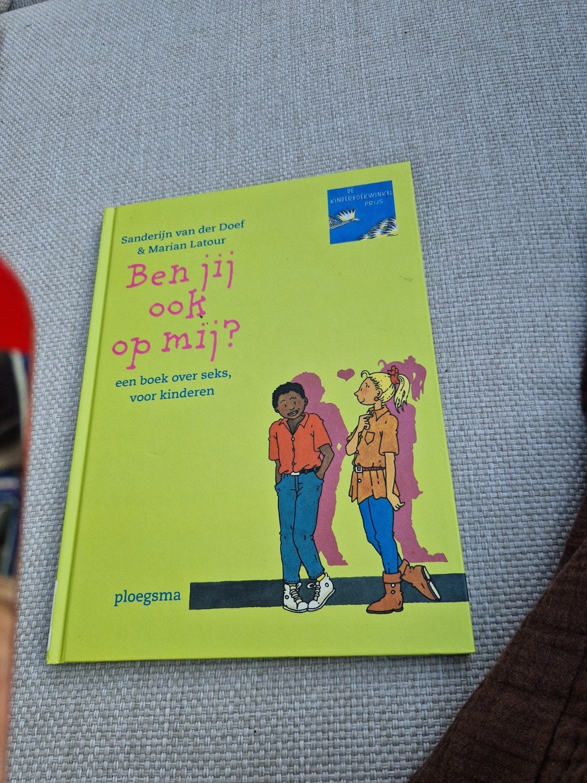 Ben jij ook op mij? Boek over seks voor kinderen, Ophalen of Verzenden, Zo goed als nieuw, Sanderijn van der Doef & Marian Latour