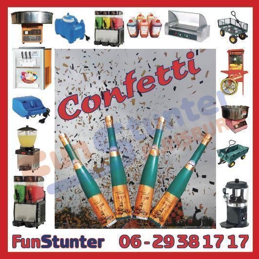 Multicolor FEESTCONFETTI uit een champagnefles, goedkoop, Ophalen, Nieuw, Versiering, Abraham of Sarah