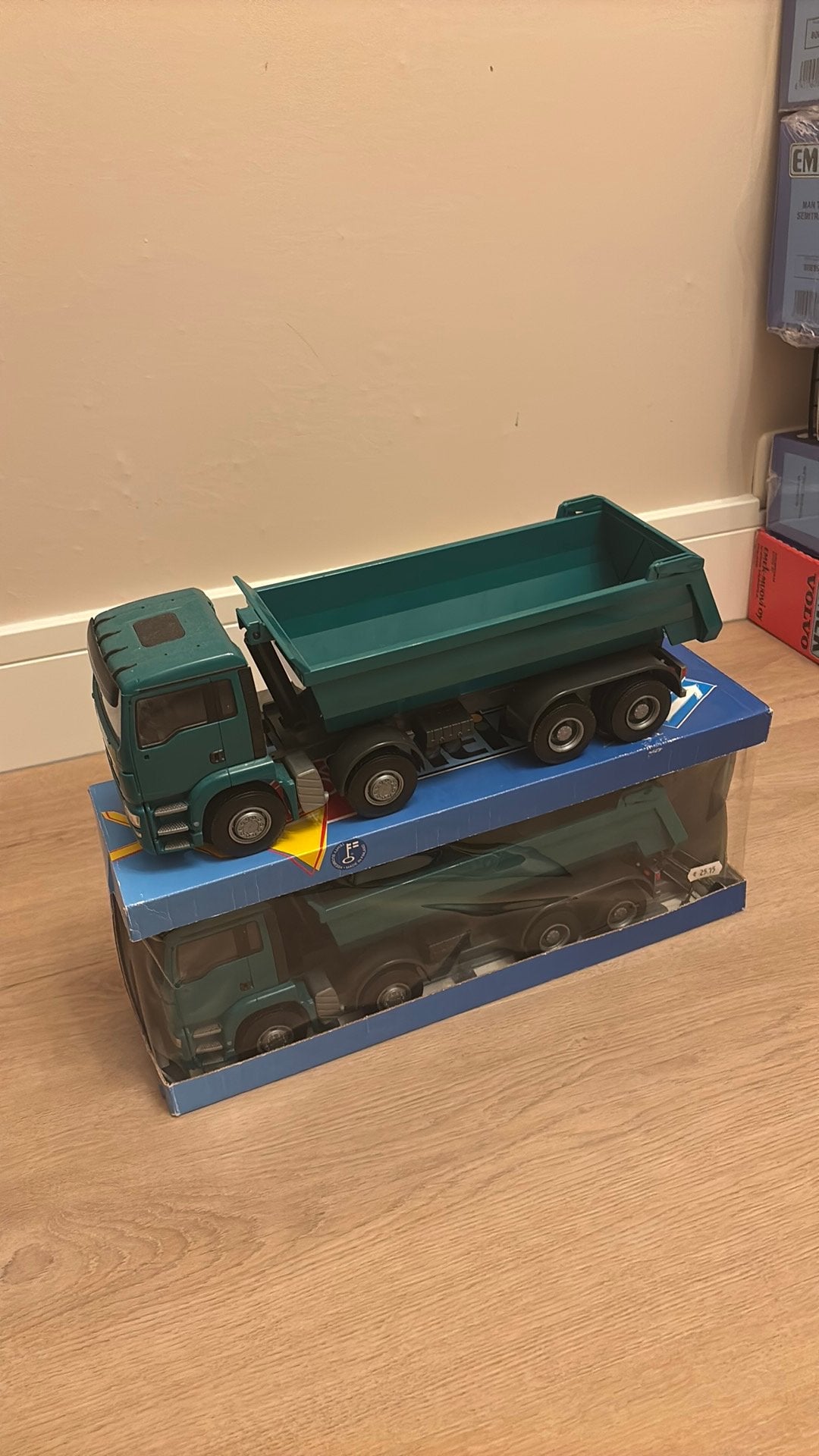 2x Emek MAN TGS Kipper 8x8 - Nieuw in doos, Ophalen of Verzenden, Nieuw, Bus of Vrachtwagen, Overige merken