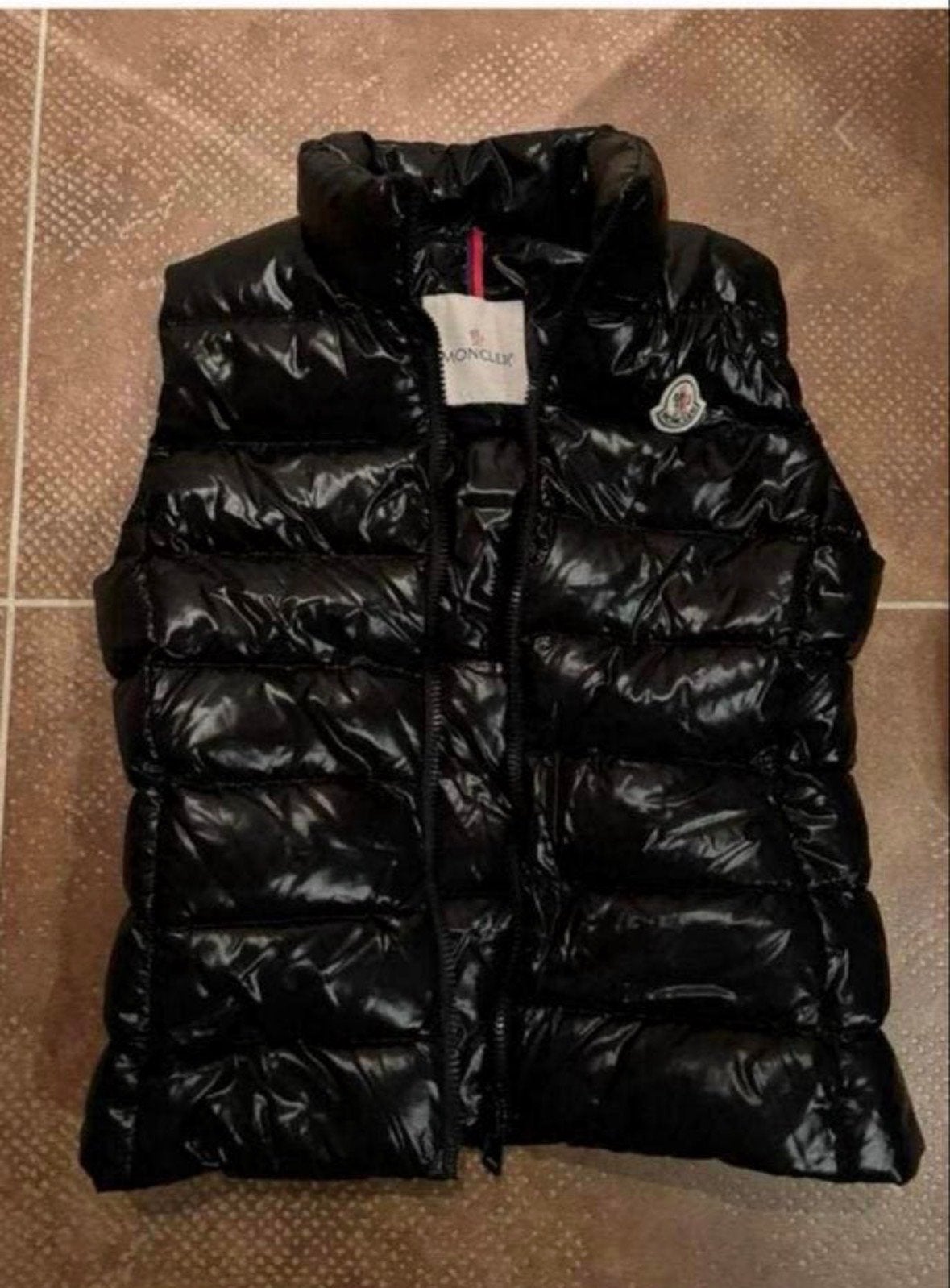 Moncler Bodywarmer Maat S Zwart, Kleding | Dames, Ophalen of Verzenden, Zo goed als nieuw, Maat 36 (S), Zwart