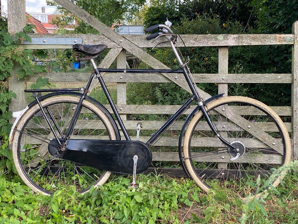 Gazelle 8 herenfiets 1949 origineel 66cm 3V trommelrem, Fietsen en Brommers, Ophalen, Gebruikt, Versnellingen, 65 cm of meer