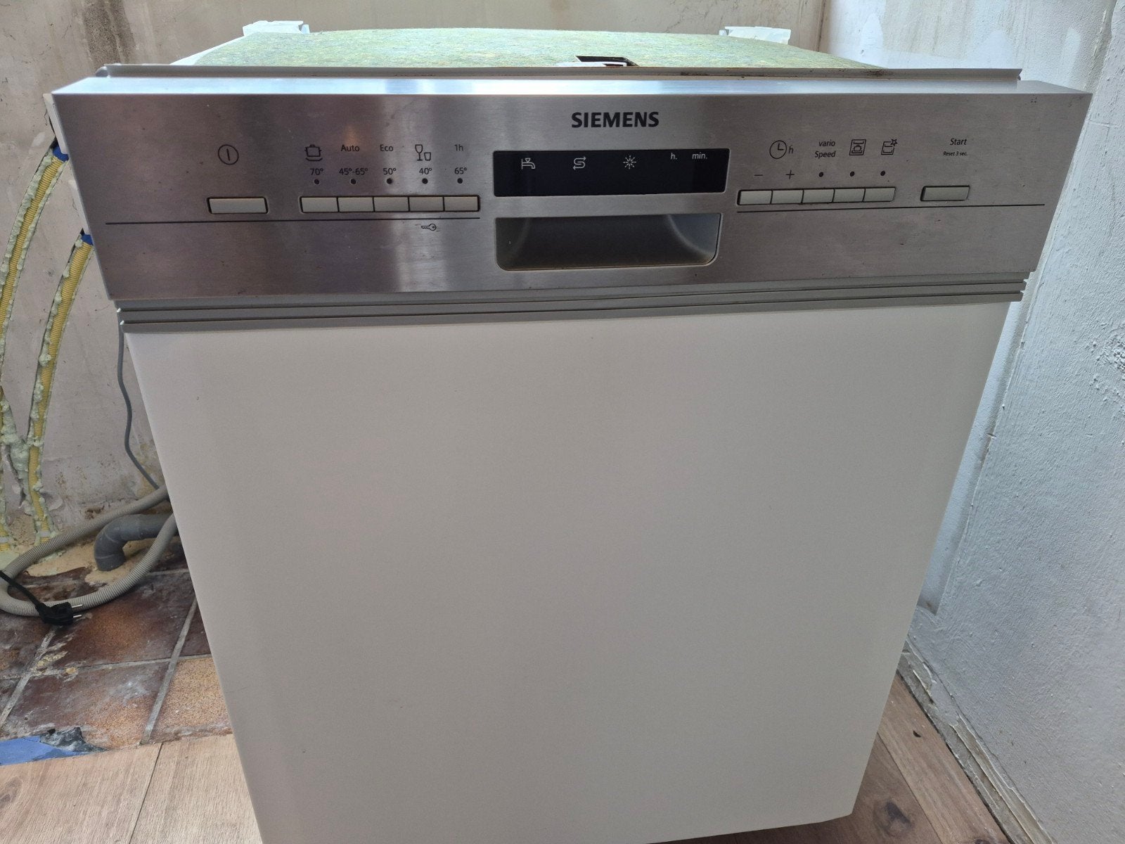Siemens iQ300 inbouw vaatwasser 60 cm – SN535S00CE, Ophalen, Gebruikt, Minder dan 85 cm, 60 cm of meer