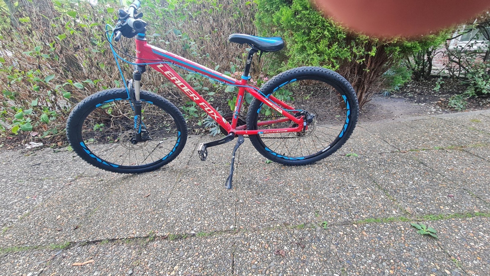 26 inch mountainbike met luchtvering en schijfremmen, Ophalen