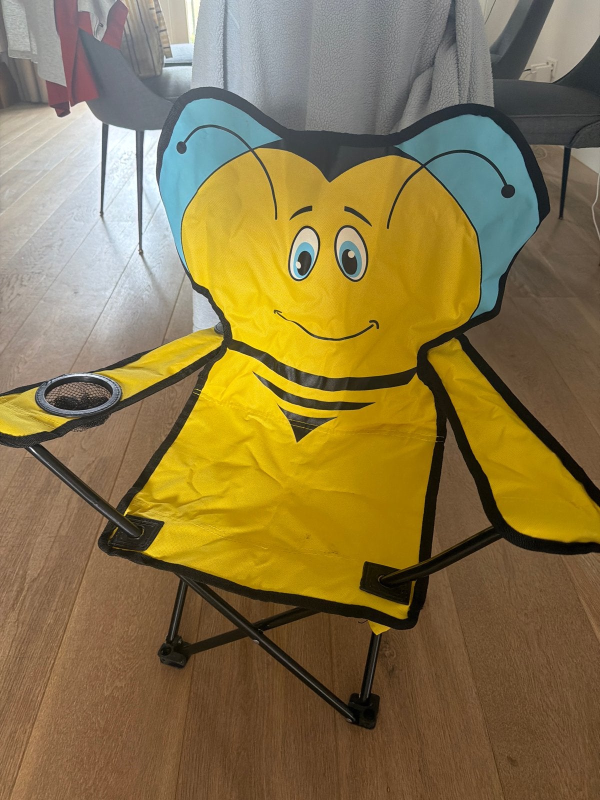 Leuke kinderstoel bij, bijenstoel, campingstoel, Kinderen en Baby's, Ophalen of Verzenden, Gebruikt, Stoel