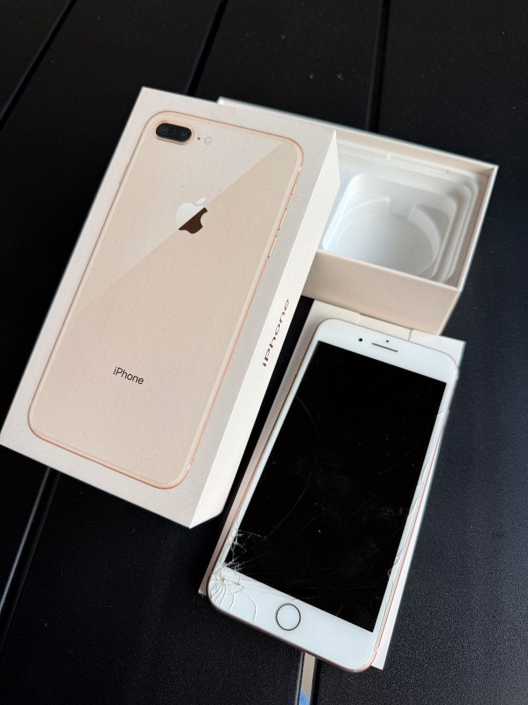 Iphone 8 plus met schade, Ophalen, Gebruikt, IPhone 8 Plus, 64 GB