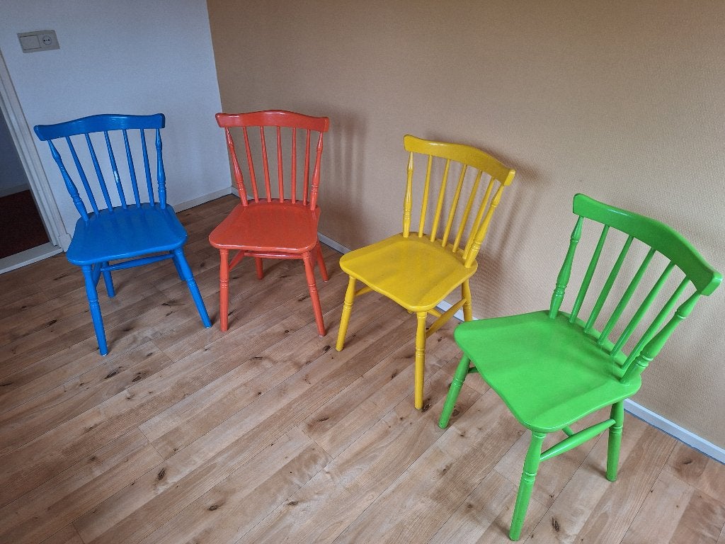 Keukenstoelen onverslijtbaar, Ophalen, Gebruikt, Overige kleuren, Nostalgisch