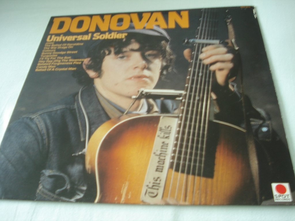 DONOVAN - UNIVERSAL SOLDIER singer-songwriter , folk pop, Cd's en Dvd's, LP, Gebruikt, Ophalen of Verzenden, Complilatie