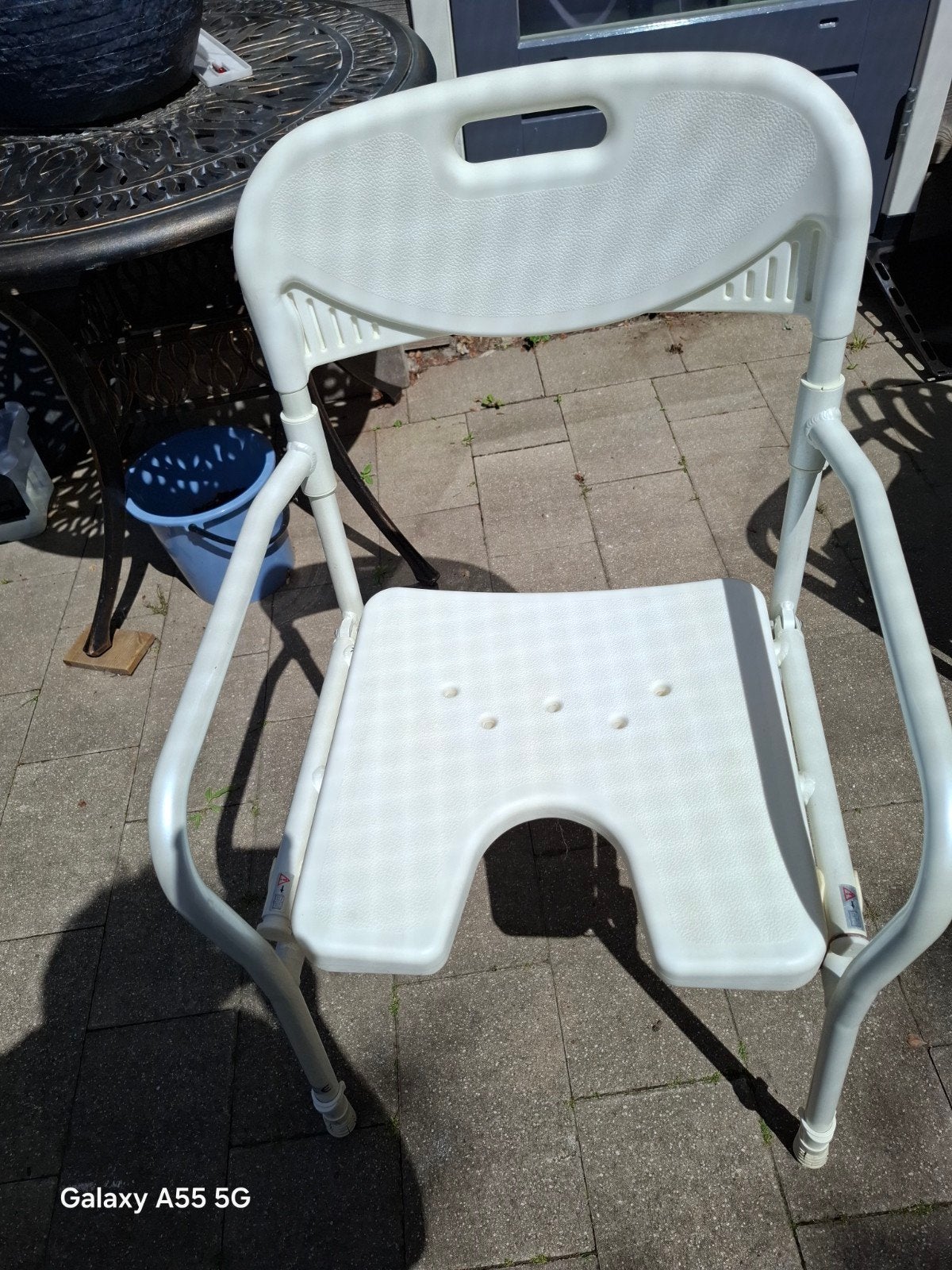 Inklapbare douchestoel, Diversen, Verpleegmiddelen, Ophalen of Verzenden