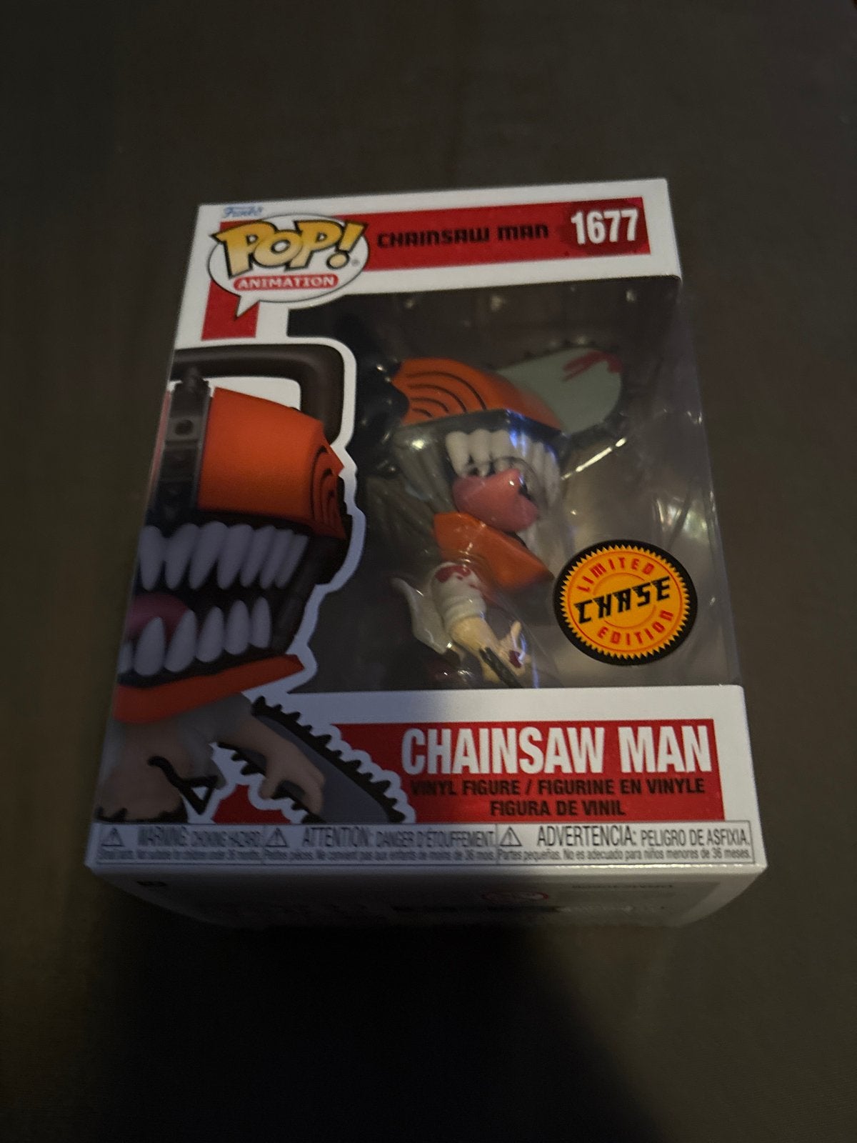 Funko Pop! Chainsaw Man 1677 Chase Edition, Ophalen of Verzenden, Nieuw