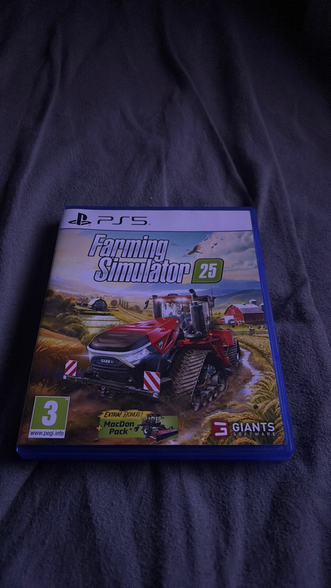 Farming simulator 25 + MacDon Pack, 1 speler, Ophalen of Verzenden, Zo goed als nieuw, Vanaf 3 jaar