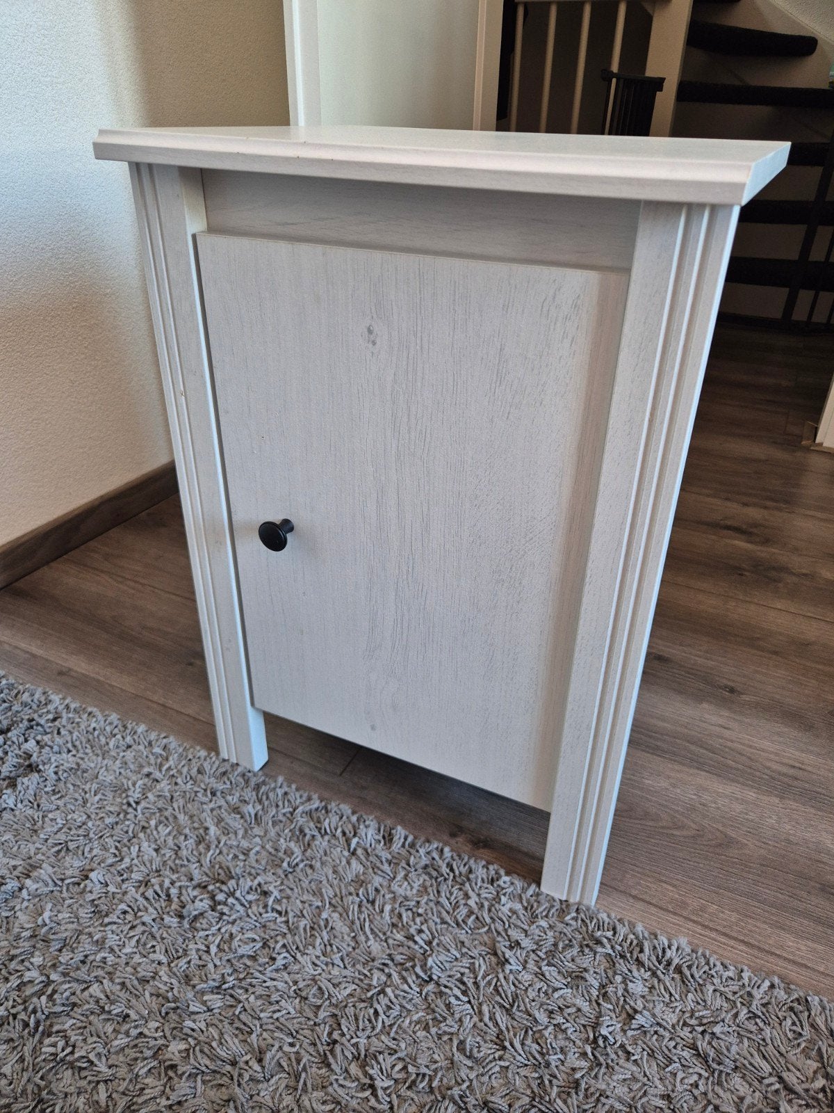 Wit houten kastje met planken, Huis en Inrichting, Kasten | Overige, Ophalen, Gebruikt