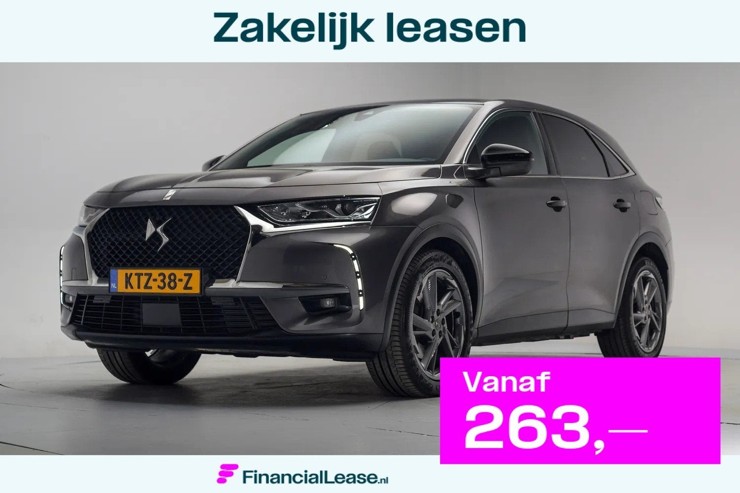 DS DS 7 E-Tense 225pk Business Aut. [ Navi Cruise Carplay ], Automaat, 4 cilinders, Bedrijf, Hybride Elektrisch/Benzine