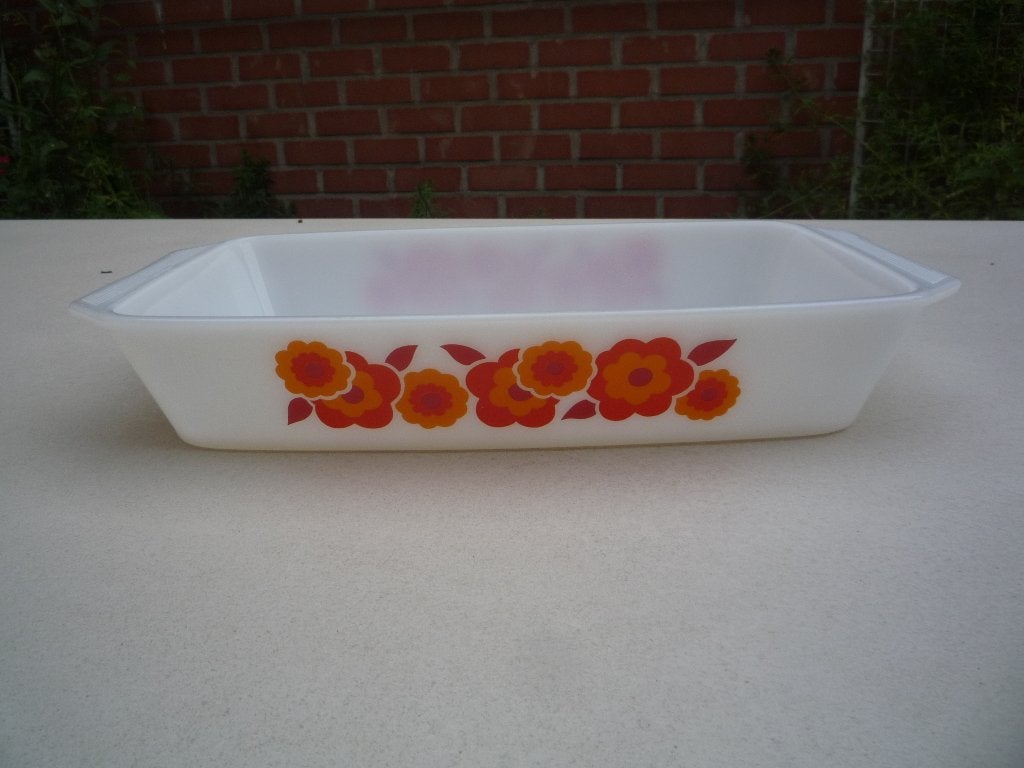 Vintage Arcopal Lotus ovenschaal, Verzamelen, Ophalen of Verzenden, Huis en Inrichting
