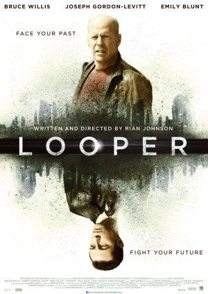 LOOPER      filmposter., Verzamelen, Posters, Nieuw, Film en Tv, A1 t/m A3, Rechthoekig Staand, Verzenden
