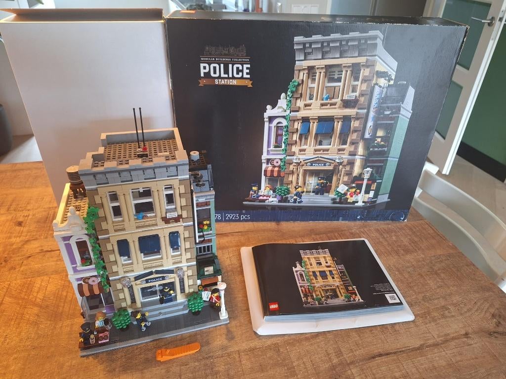 Lego 10278 Police Station compleet, Ophalen, Zo goed als nieuw